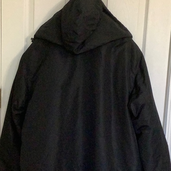 🦋. GEORGE black nylon, fleece lined jacket, size LX (46-48) - Picture 5 of 12